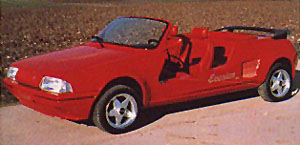 BX 19 Cabrio: Sbarro BX evasion