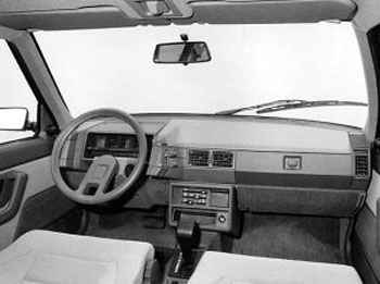 BX mk1 automatic interior